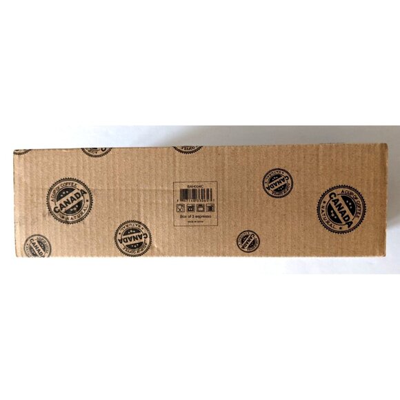 A Cup Of Coffee NATURAL Espresso Cups Multicolor New Box Of 3 2.5 Oz - Picture 4 of 7